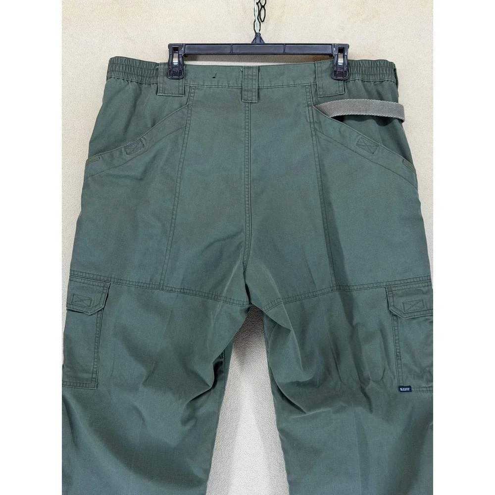 5.11 Tactical Series Men's Cargo Pants Green Waist 40/32 Utility Work‎ Pants